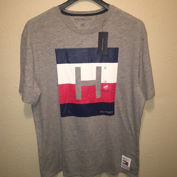 Tommy Hilfiger Other - Tommy Hilfiger Flag Logo T Shirt Mens XLarge New